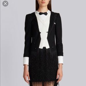 Thom Browne TROMPE L’OEIL TAILCOAT TUXEDO MINI